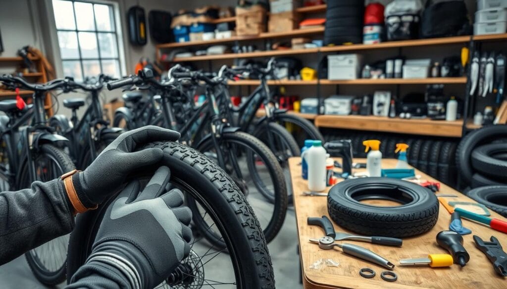 E-Bike Seasonal Tire Maintenance E-Bike Seasonal Tire Maintenance