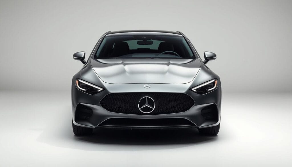 A sleek and modern 2026 Mercedes-Benz EQE in a well-lit studio setting. The electric sedan is positioned in the foreground, showcasing its updated exterior design with a bold, angular front fascia, slimmer headlights, and a sculpted body. The middle ground features a clean, minimalist background, allowing the car to be the focal point. Subtle reflections on the glossy paint surface and soft, directional lighting create a sense of depth and emphasize the vehicle's elegant proportions. The overall mood is one of sophistication and technological advancement, reflecting the incremental updates made to the EQE model for the 2026 model year. A sleek and modern 2026 Mercedes-Benz EQE in a well-lit studio setting. The electric sedan is positioned in the foreground, showcasing its updated exterior design with a bold, angular front fascia, slimmer headlights, and a sculpted body. The middle ground features a clean, minimalist background, allowing the car to be the focal point. Subtle reflections on the glossy paint surface and soft, directional lighting create a sense of depth and emphasize the vehicle's elegant proportions. The overall mood is one of sophistication and technological advancement, reflecting the incremental updates made to the EQE model for the 2026 model year.