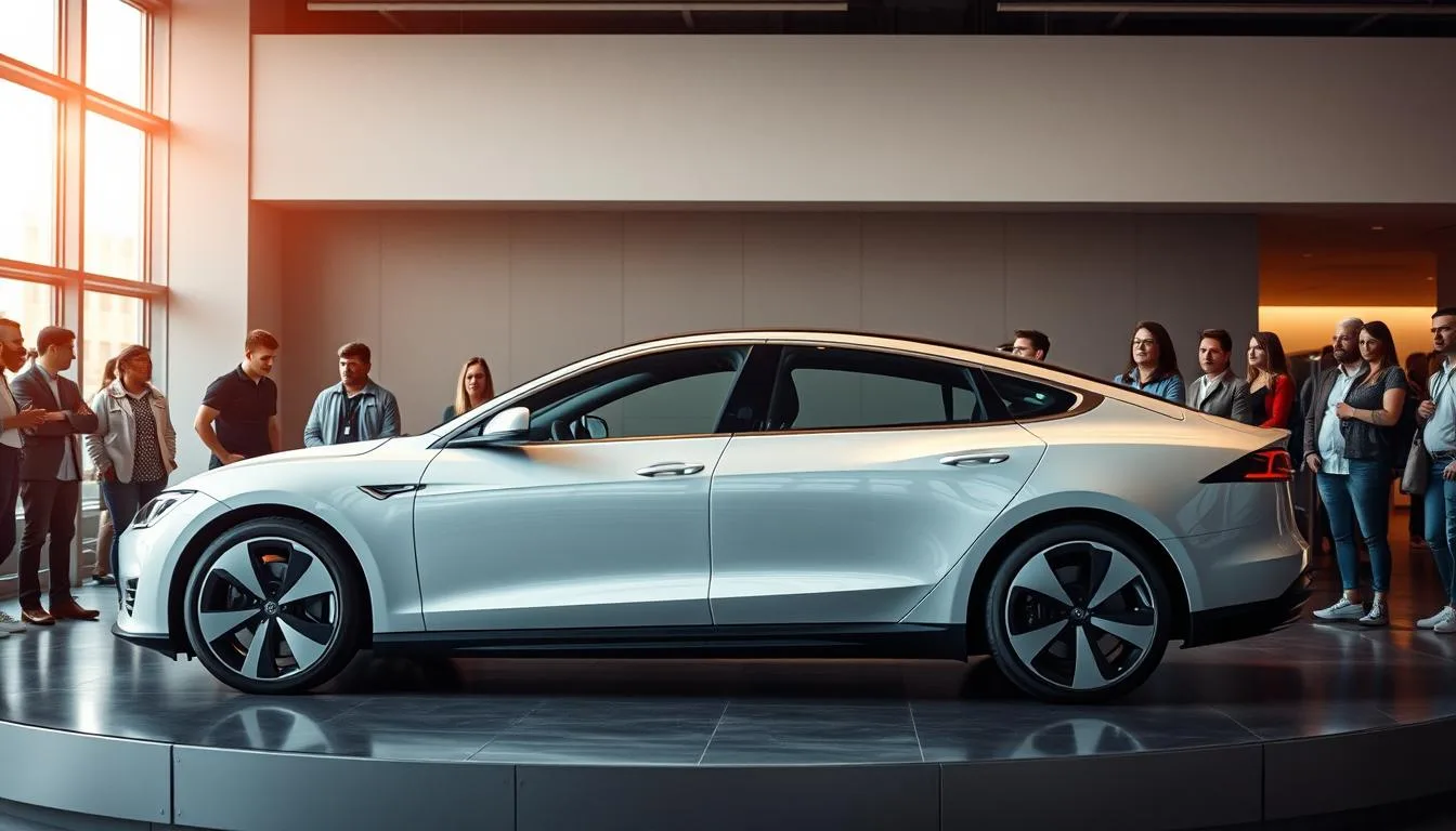 January 2026 all-electric sedan debut